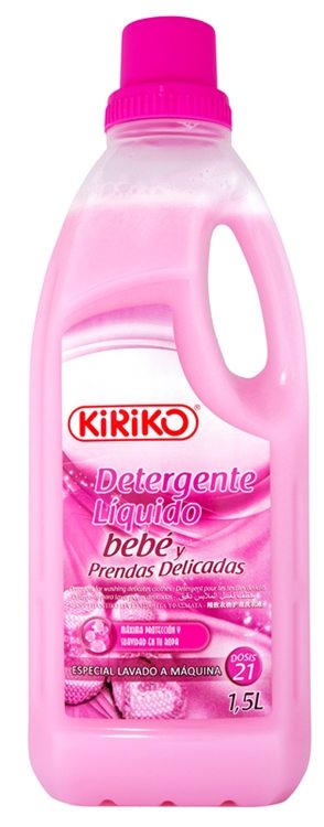 Detergente líquido Bebé y Prendas Delicadas - Kiriko