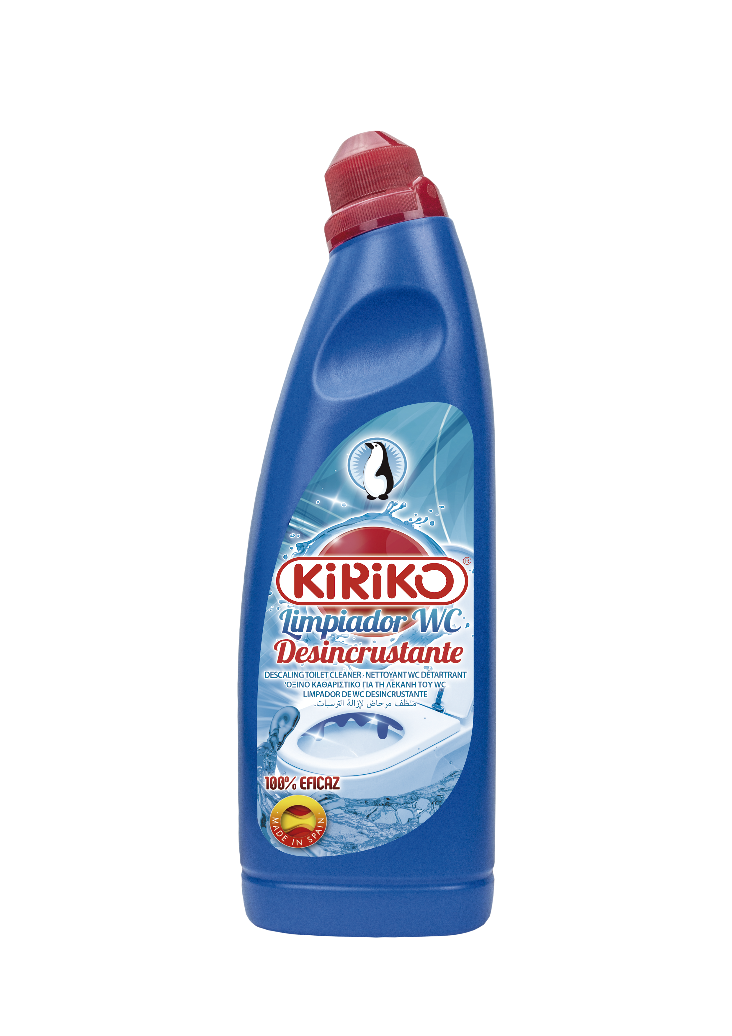 Limpiador WC Baños Desincrustante 750ml. - Kiriko