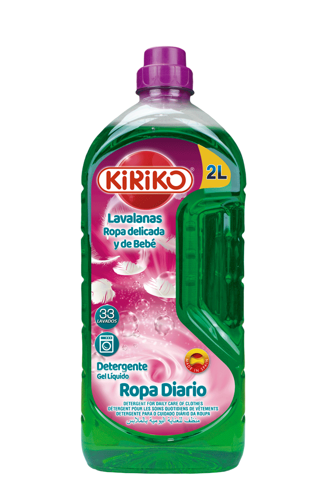 DETERGENT FOR DAILY CARE OF CLOTHES 2L - Kiriko