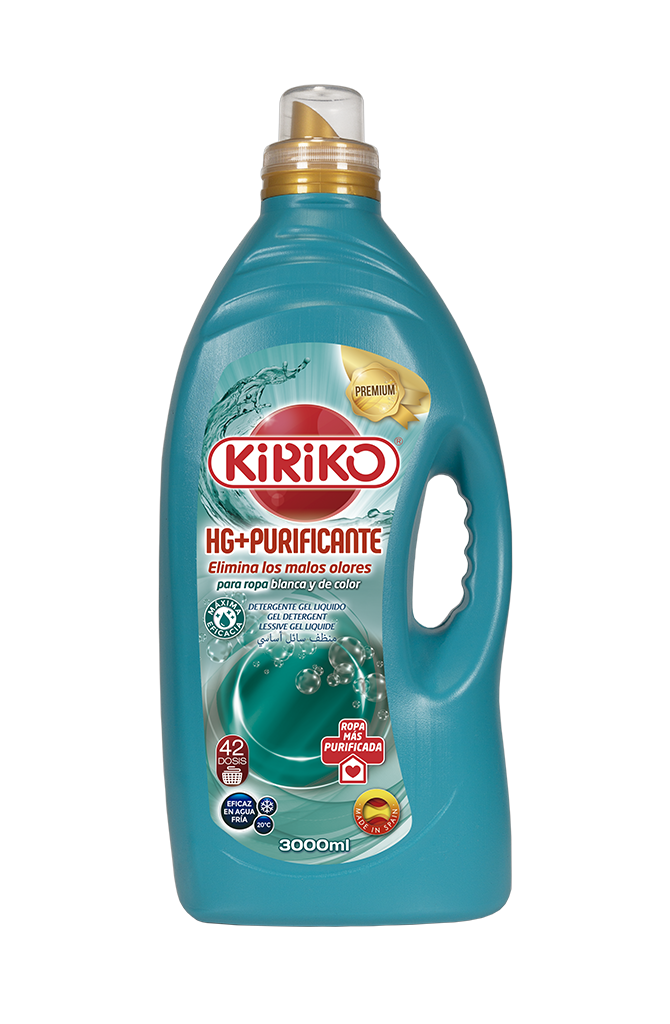 Lessive Liquide Désinfectant 3L - Kiriko